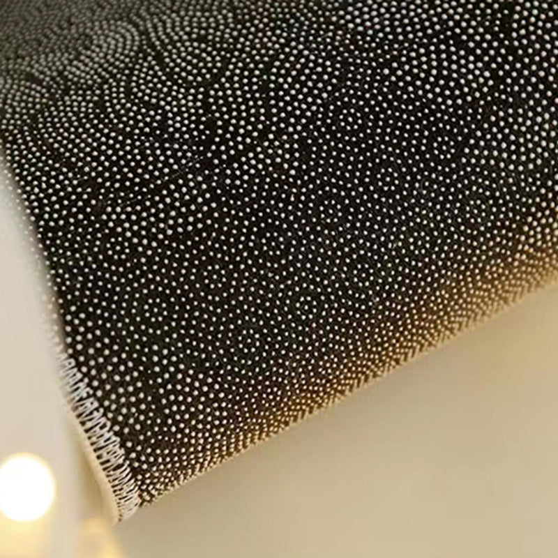 Light Green Flower Carpet Polyester Casual Carpet Washable Carpet for Living Room