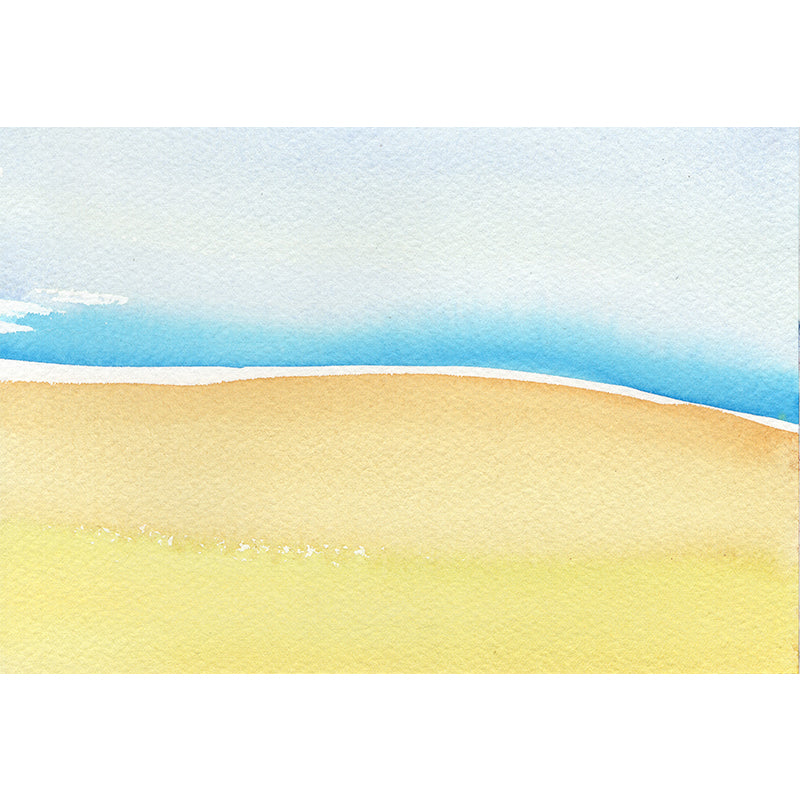 Illustration Stain Resistant Wallpaper Abstract Watercolor Living Room Wall Mural