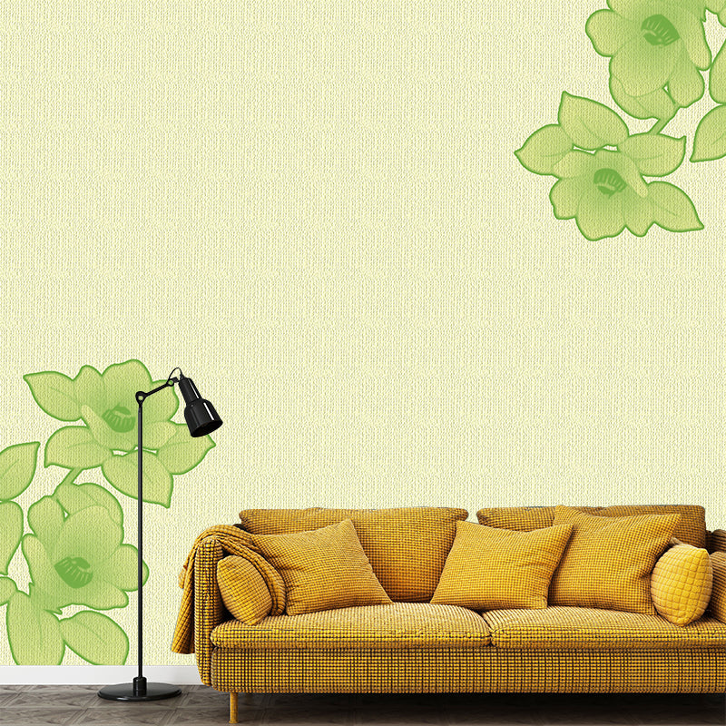 Illustration Environment Friendly Mural Wallpaper Plant Decoration Living Room Wall Mural