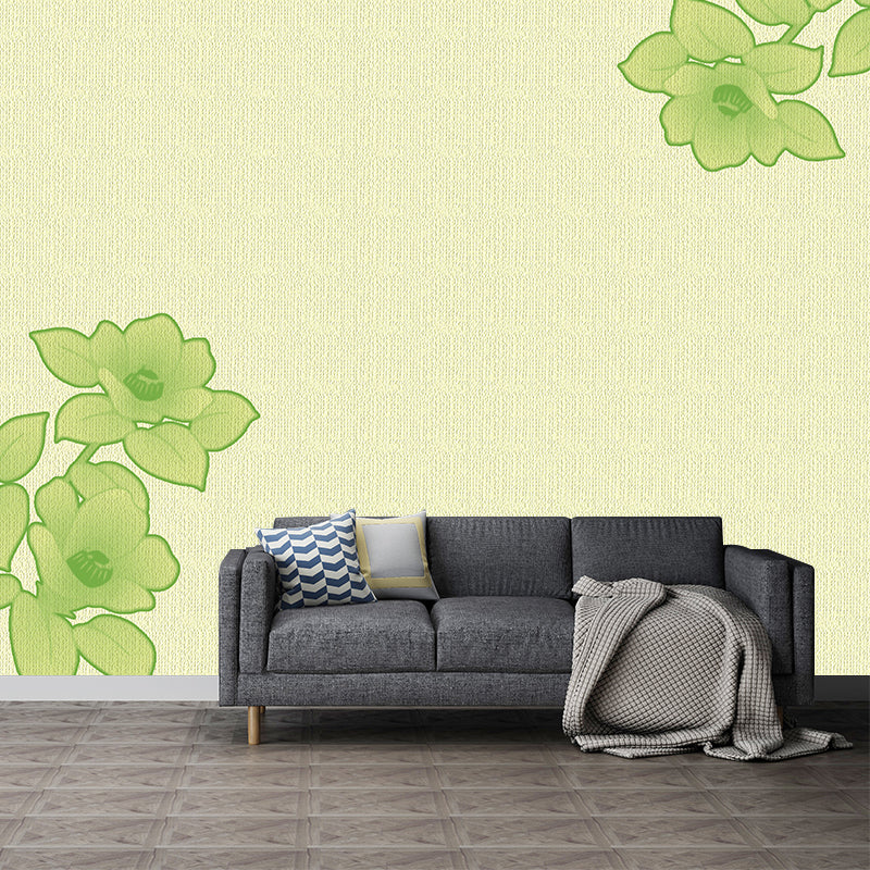Illustration Environment Friendly Mural Wallpaper Plant Decoration Living Room Wall Mural
