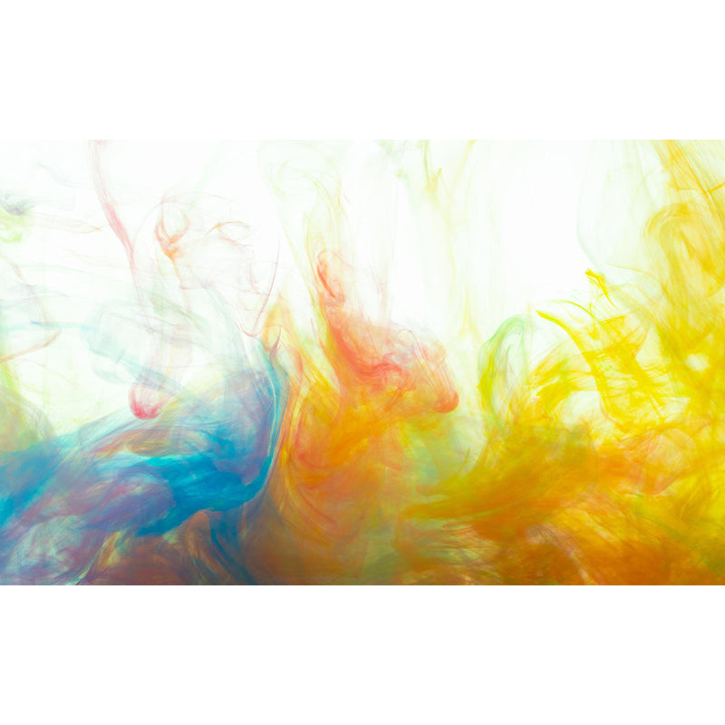 Modern Ink Art Wallpaper Mildew Resistant Sleeping Room Wall Mural