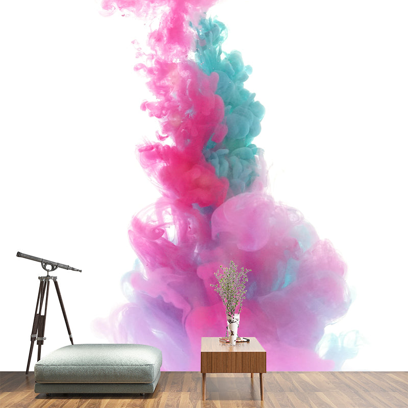 Modern Ink Art Wallpaper Mildew Resistant Sleeping Room Wall Mural