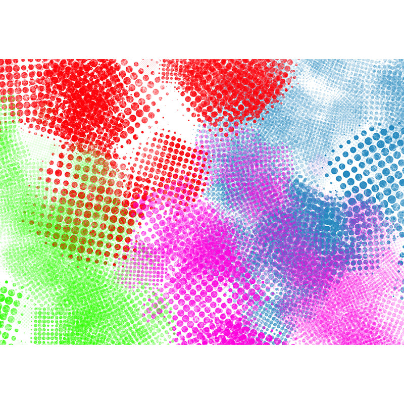 Illustration Wall Mural Wallpaper Color Art Sitting Room Wall Mural