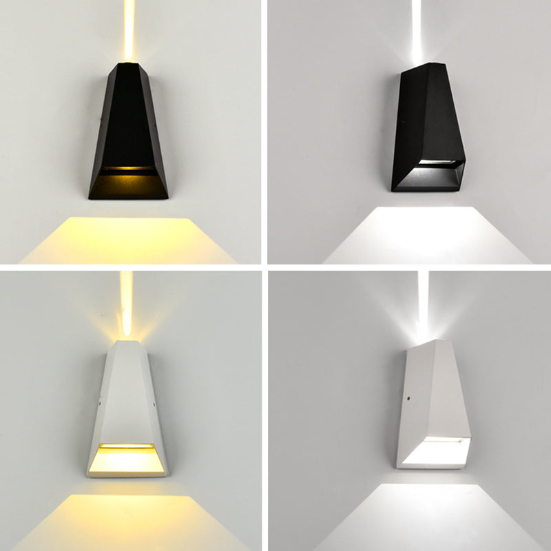Geometric Wall Mounted Light Simplicity Metal 1 Light Wall Mounted Lamps