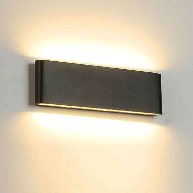 Modern Metal Wall Sconce Geometric Shape Wall Light for Bedroom
