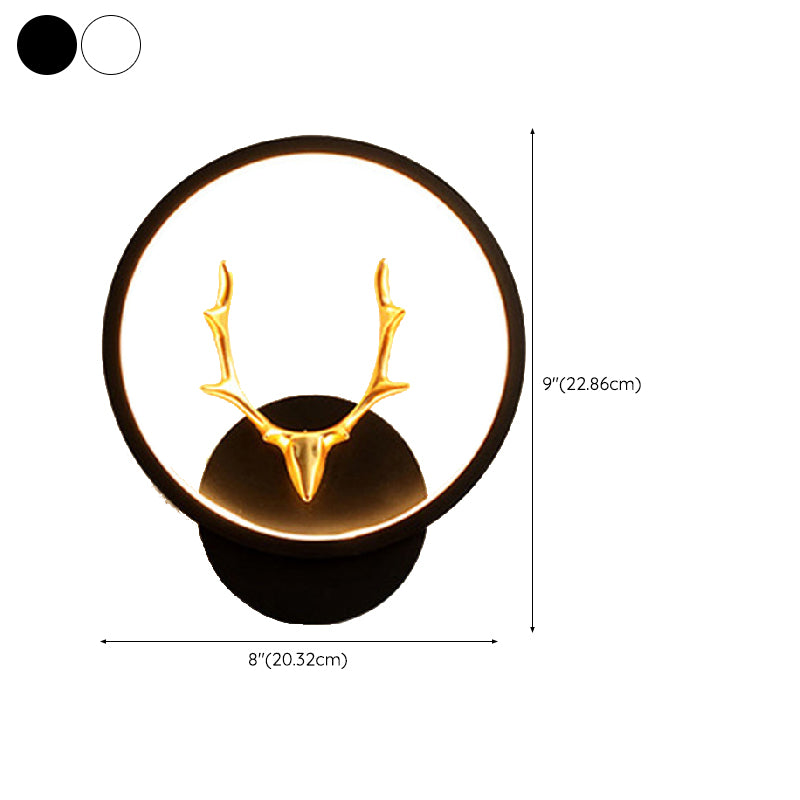 Modern Metal Wall Sconce Minimalist Linear LED Wall Light Fixture