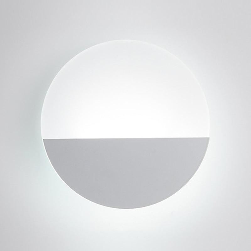1 Light Geometric Wall Mounted Light Contemporary Acrylic Wall Lighting Fixtures