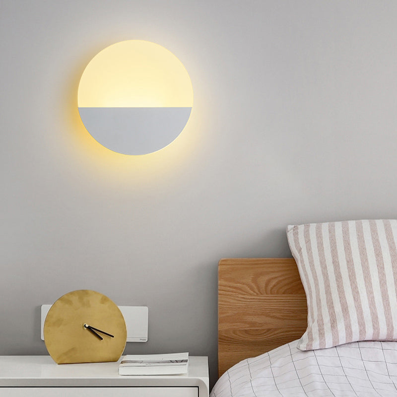 1 Light Geometric Wall Mounted Light Contemporary Acrylic Wall Lighting Fixtures