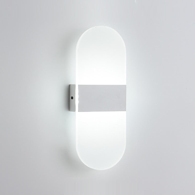 1 Light Geometric Wall Mounted Light Contemporary Acrylic Wall Lighting Fixtures