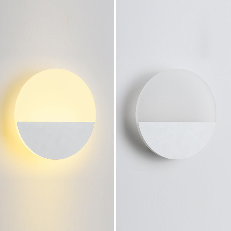 1 Light Geometric Wall Mounted Light Contemporary Acrylic Wall Lighting Fixtures