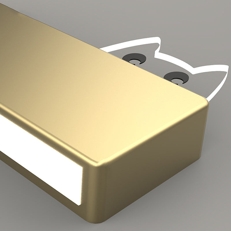 Modern Metal Wall Sconce Minimalist Wall Light Fixture with Acrylic Shade