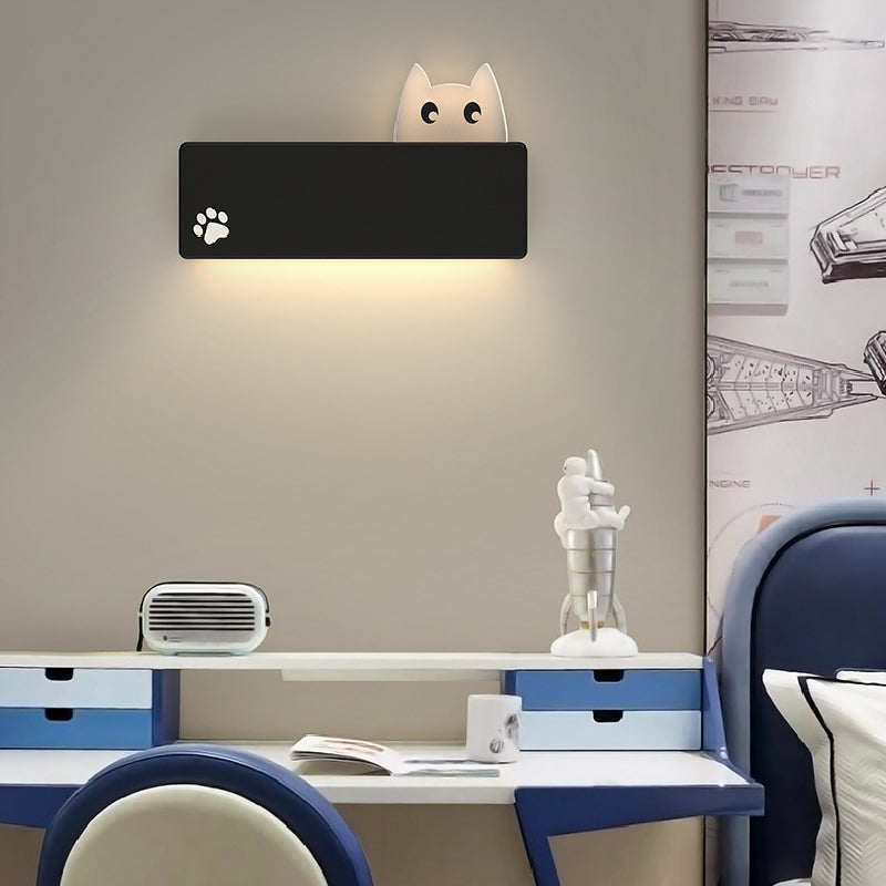 Modern Metal Wall Sconce Minimalist Wall Light Fixture with Acrylic Shade