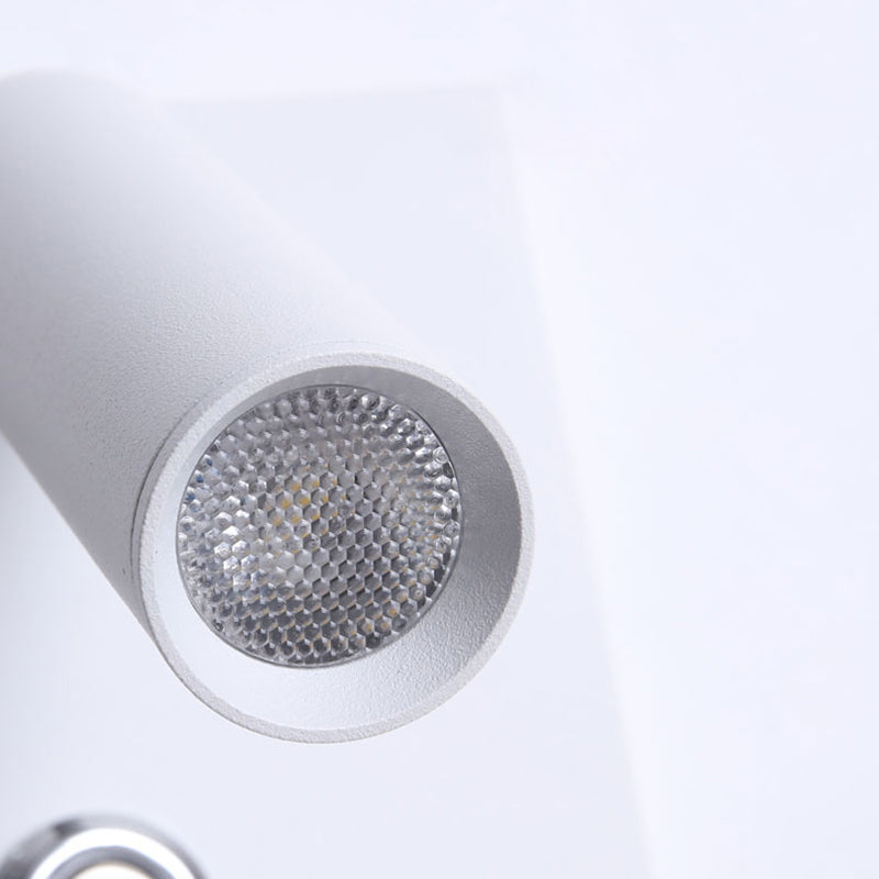 Modern Simple Wall Light Square Shape Wall Lamp with Aluminum Shade for Bedroom