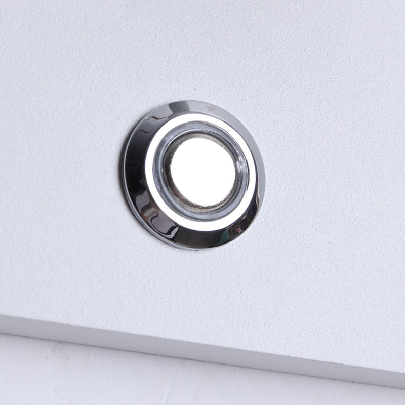 Modern Simple Wall Light Square Shape Wall Lamp with Aluminum Shade for Bedroom