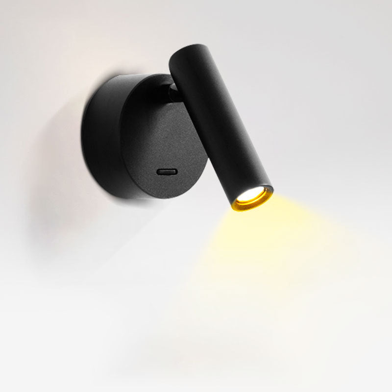 Metal Cylinder Sconce Lights Simplicity 1 Light Wall Lighting Ideas