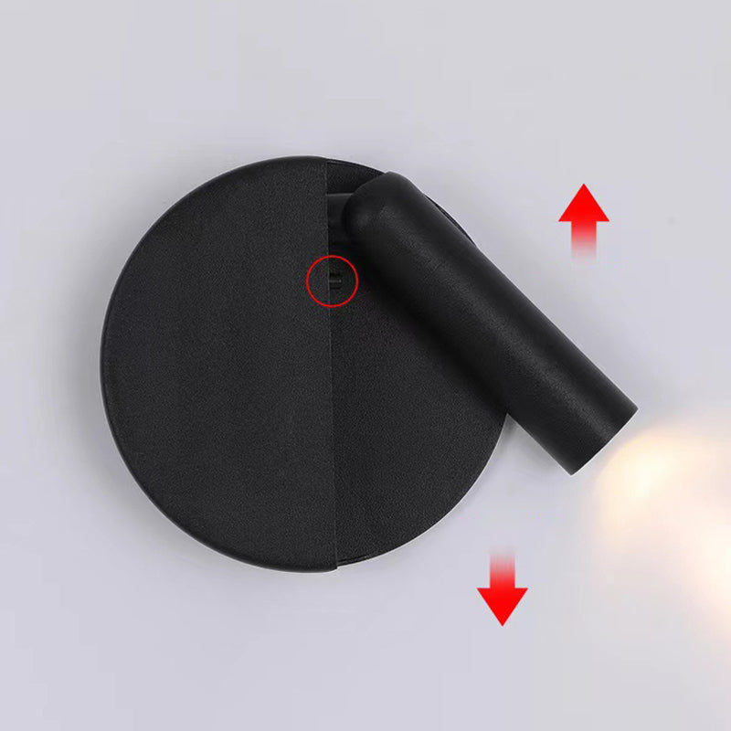 Simplicity Cylinder Sconce Lights Metal 1 Light Wall Sconces