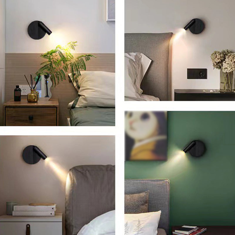 Simplicity Cylinder Sconce Lights Metal 1 Light Wall Sconces