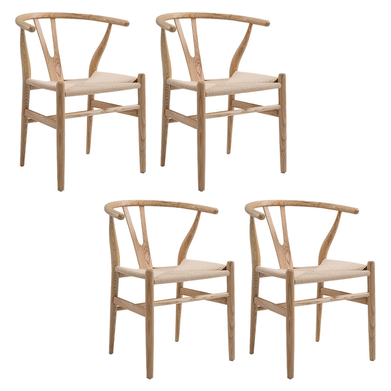 Traditional Style Side Chair Wood Dining Room Chair for Kitchen