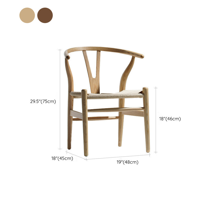 Traditional Style Side Chair Wood Dining Room Chair for Kitchen