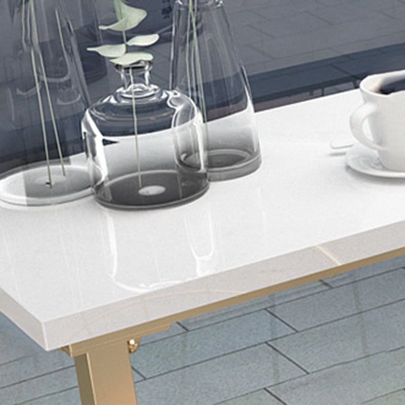 Rectangle Bar Table Contemporary Pub Table for Indoor and Breakroom