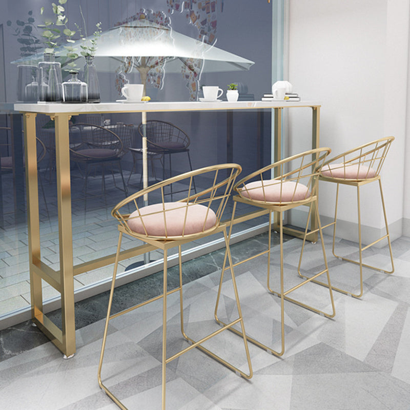 Rectangle Bar Table Contemporary Pub Table for Indoor and Breakroom