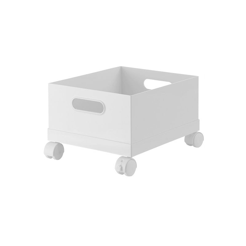Simple Filing Cabinet Solid Color Castors Detail File Cabinet for Home or Office