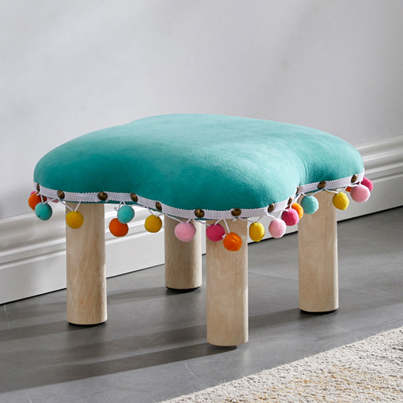 Orange Modern Standard Cotton Tear Resistant Standard for Living Room