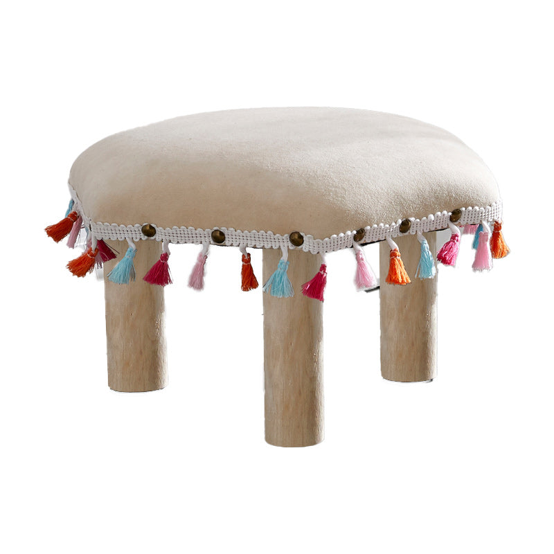 Orange Modern Standard Cotton Tear Resistant Standard for Living Room