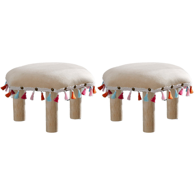 Orange Modern Standard Cotton Tear Resistant Standard for Living Room