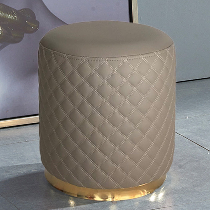 Orange Modern Cube Water Resistant Square Cube for Living Room