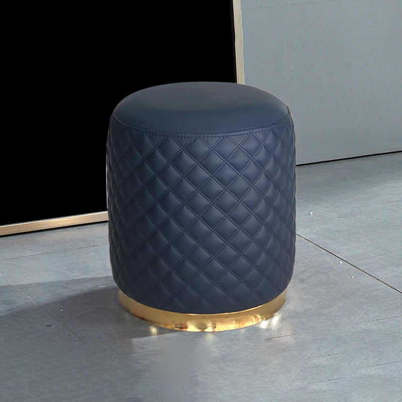 Orange Modern Cube Water Resistant Square Cube for Living Room