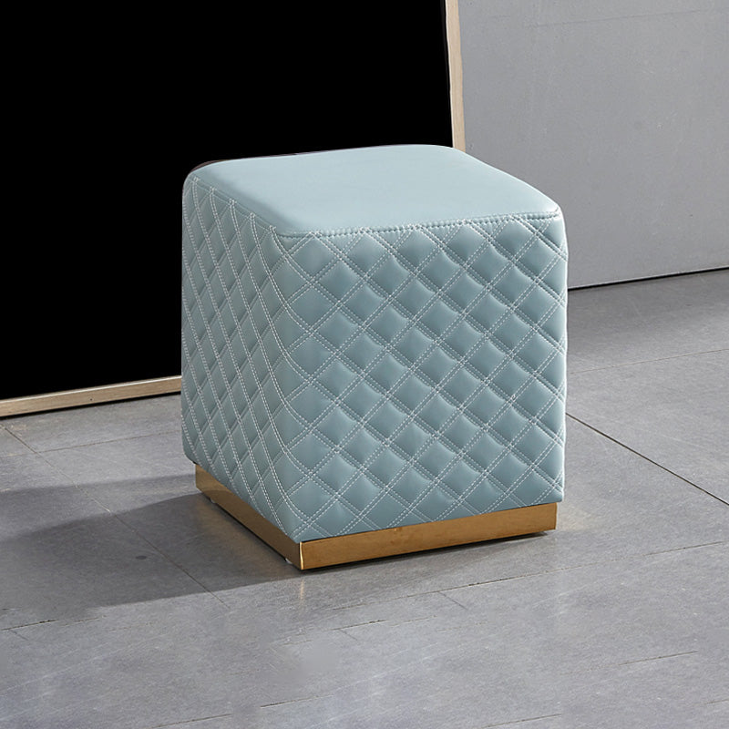 Orange Modern Cube Water Resistant Square Cube for Living Room