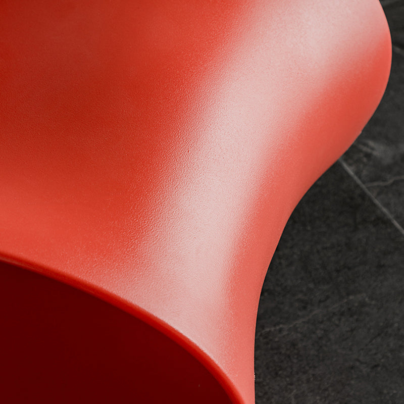 Modern Rocker Chair Plastic Seat Belt Rocking Accent Chair for Living Room