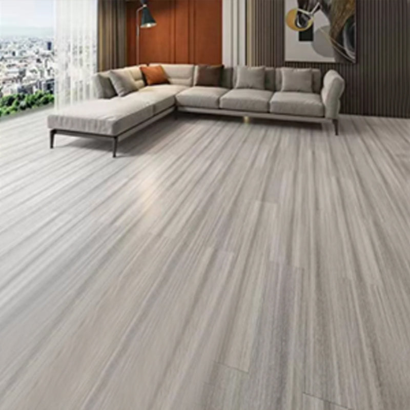 49"x8" Wide E0 Natural Solid Wood Laminate Flooring, Click-Lock, Waterproof