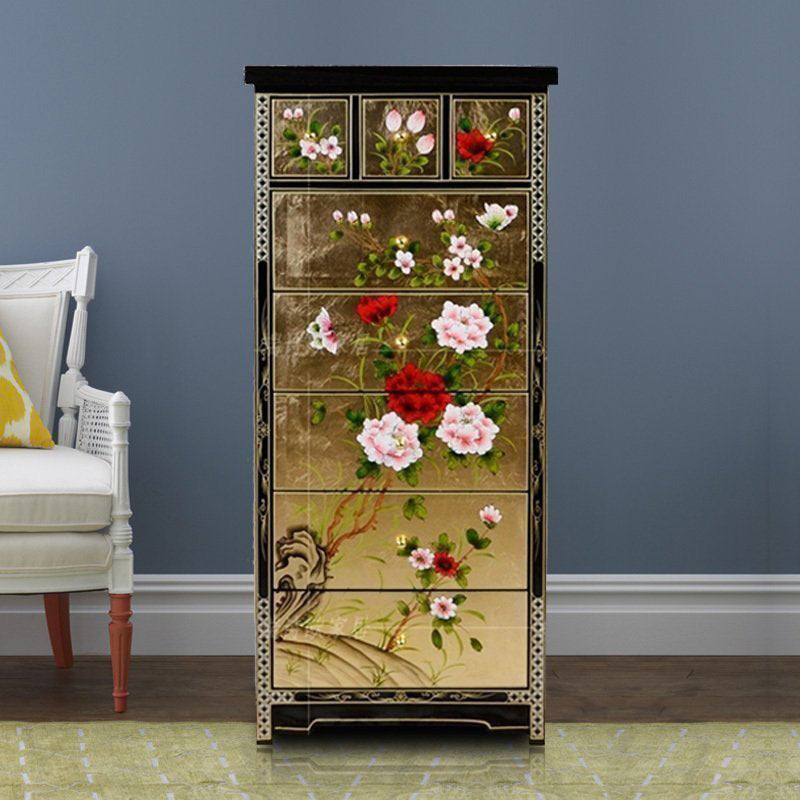 American Traditional Storage Chest Dresser Solid Wood Storage Chest