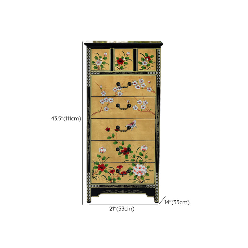 American Traditional Storage Chest Dresser Solid Wood Storage Chest