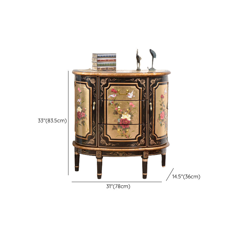 American Traditional Storage Chest Dresser Solid Wood Storage Chest