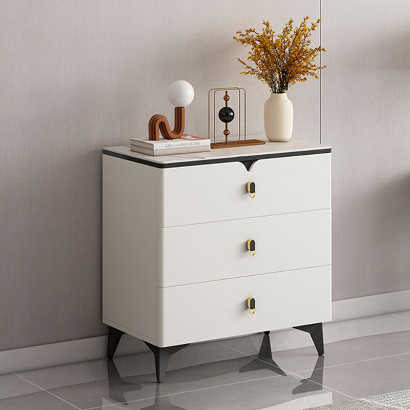 Stone Glam Storage Chest Bedroom 16" Wide Chest with Drawers