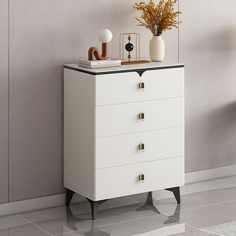 Stone Glam Storage Chest Bedroom 16" Wide Chest with Drawers