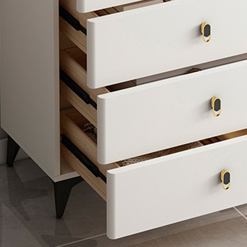 Stone Glam Storage Chest Bedroom 16" Wide Chest with Drawers