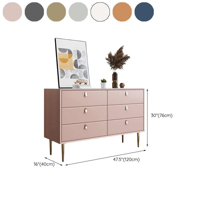 Glam Stone Storage Chest Bedroom 16" Wide Chest with Drawers