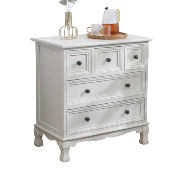 Contemporary Solid Wood Storage Chest Dresser Bedroom Dresser