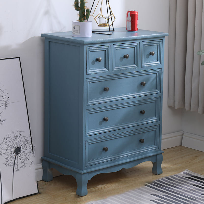 Contemporary Solid Wood Storage Chest Dresser Bedroom Dresser