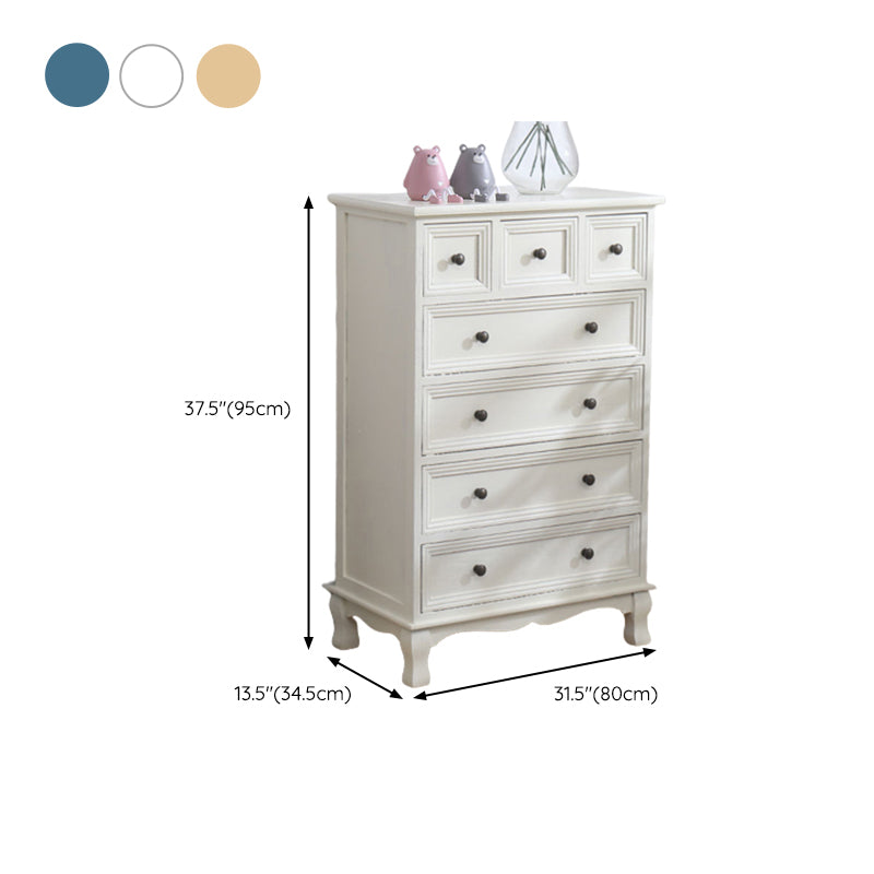 Contemporary Solid Wood Storage Chest Dresser Bedroom Dresser