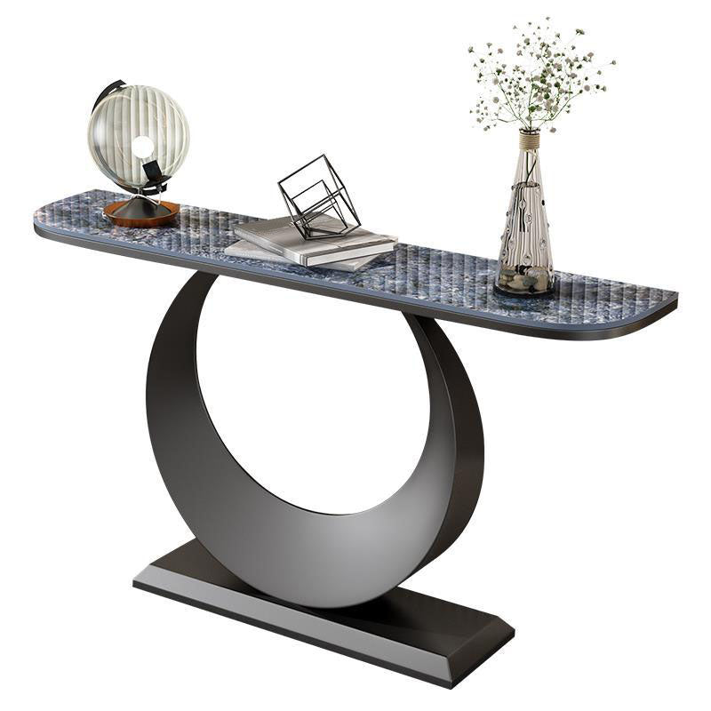 31.5-inch Tall Modern Console Table 1-shelf Accent Table for Hall