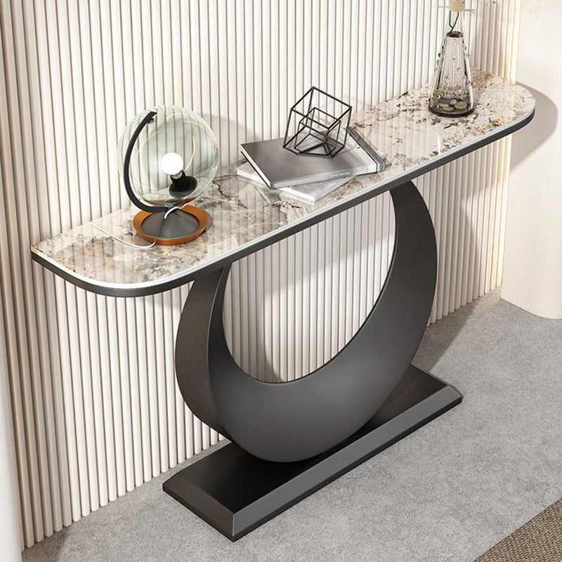 31.5-inch Tall Modern Console Table 1-shelf Accent Table for Hall