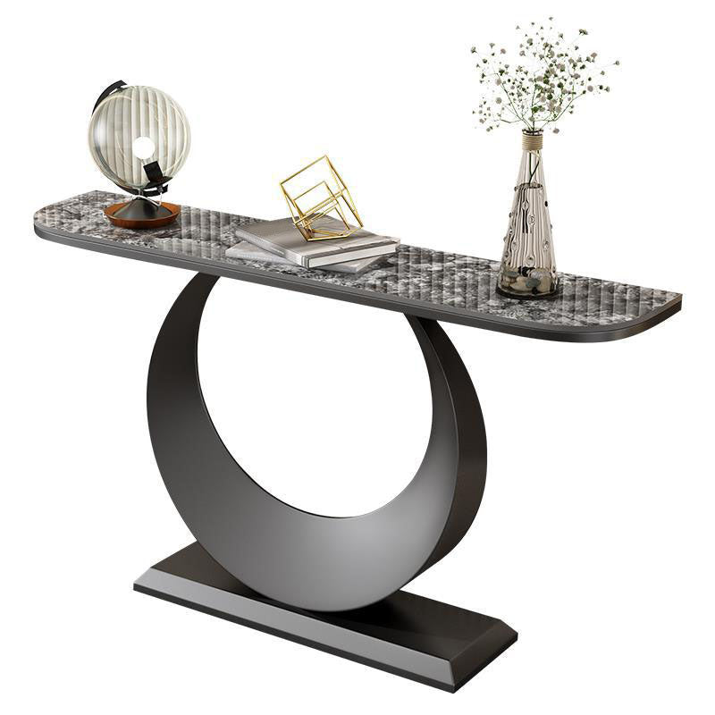 31.5-inch Tall Modern Console Table 1-shelf Accent Table for Hall