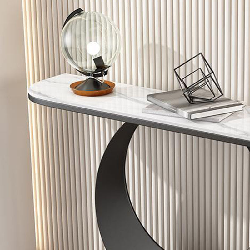 31.5-inch Tall Modern Console Table 1-shelf Accent Table for Hall