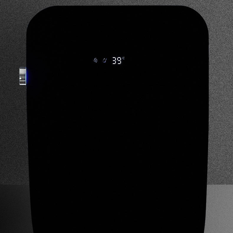 Concealed Tank Toilet Floor Mount Heated Seat One-Piece Toilet with Slow Close Seat