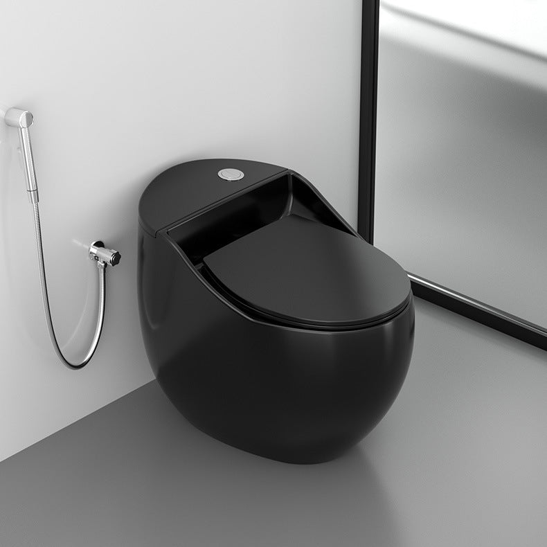 Modern Toilet Concealed Tank One-Piece Flush Toilet with Slow Close Seat